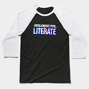 Musical Literate Baseball T-Shirt